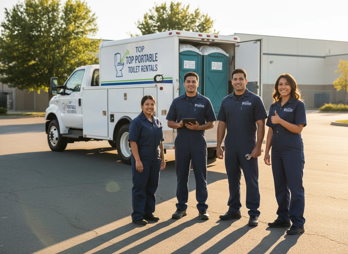 Short Term Porta Potty Rental company in Fisher, LA